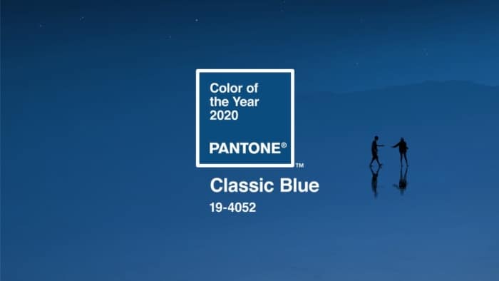 The color of the year according to Pantone